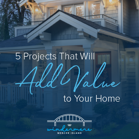5 projects that will add value to your home.